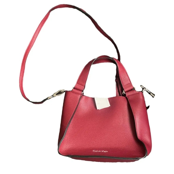 Calvin Klein Handbags - Calvin Klein Leather crossbody bag with Pouch